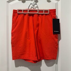 lululemon athletica Men's Vibrant Red Athletic Shorts